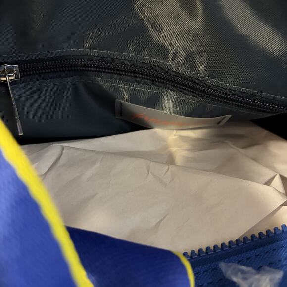 Free People Movement Good Sport Athletic Blue Duffle Bag New With Tags - Picture 12 of 14